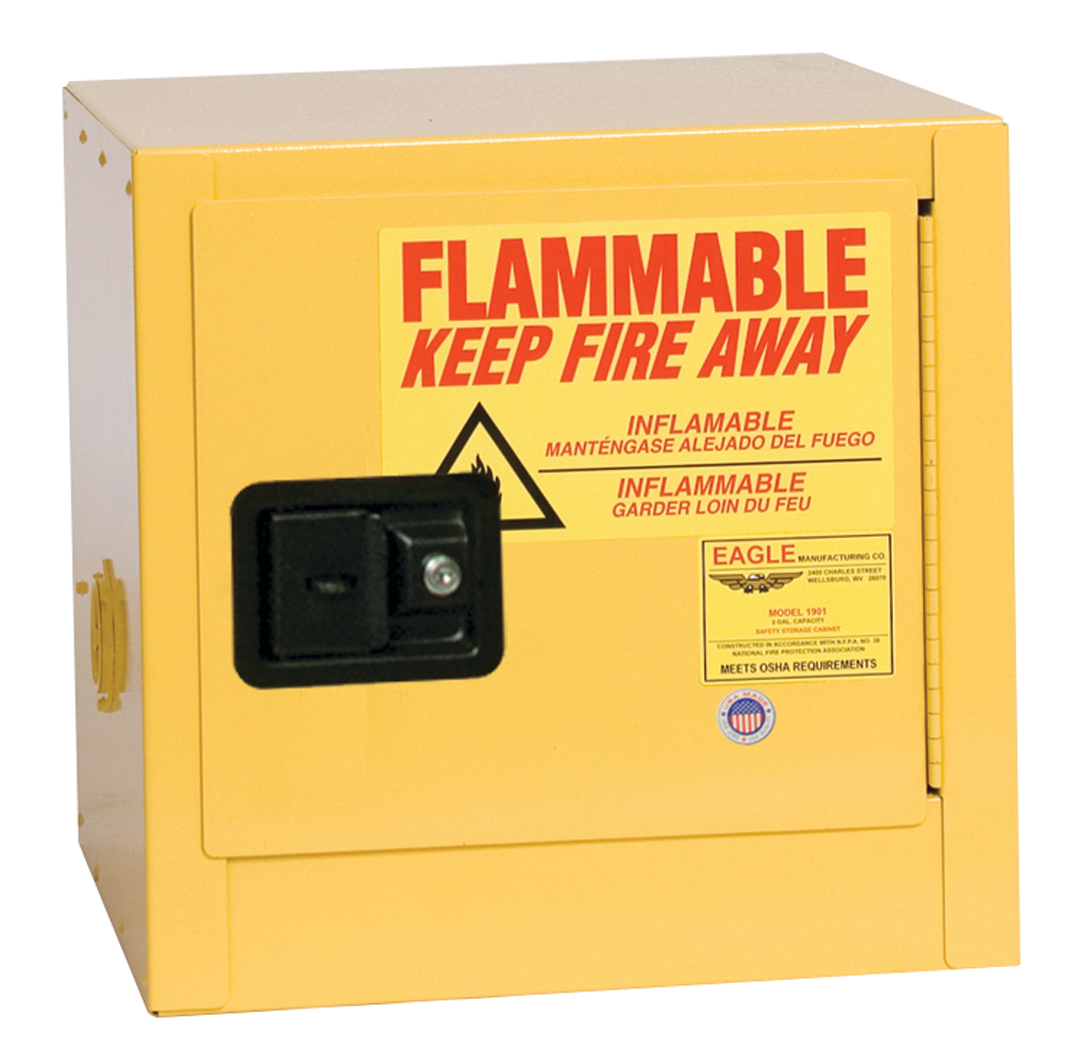 Eagle Bench Top Flammable Safety Cabinet - Safety Cabinet